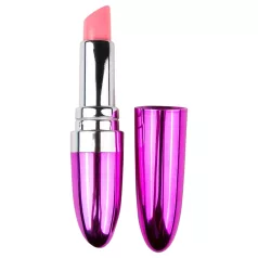   Easytoys - mini vibratore a forma di rossetto impermeabile rosa
