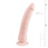 Easytoys - Dildo in silicone con ventosa (21 cm) - Naturale
