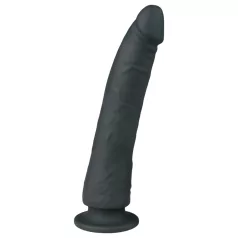 Easytoys - dildo con ventosa in silicone 21cm - nero