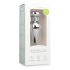 Easytoys Plug Anale Conico in Metallo No.11 - Argento con Pietra Rosa (3,5cm)
