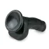 Easytoys - dildo realistico con ventosa e testicoli - nero 15 cm
