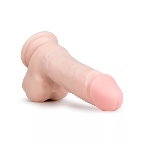 Easytoys - dildo realistico con ventosa e testicoli 17,5 cm - color carne