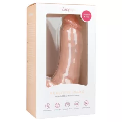   Easytoys - dildo realistico con ventosa e testicoli - 20cm naturale