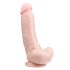 Easytoys - Dildo con ventosa e testicoli (20 cm) - naturale
