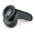 Easytoys - Dildo nero con ventosa e testicoli (20 cm)