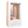 Easytoys - dildo realistico con testicoli e ventosa 22,5cm - color carne