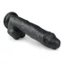 Easytoys - dildo grande ventosa con testicoli - 26,5 cm nero