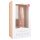 Easytoys - Dildo grande con ventosa e testicoli (29,5cm) - naturale