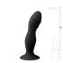 Easytoys - dildo con ventosa, forma glande (nero)