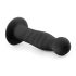 Easytoys Rigato - Dildo anale ventosa (14cm) - nero