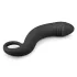 EasyToys - dildo anale curvo - silicone nero