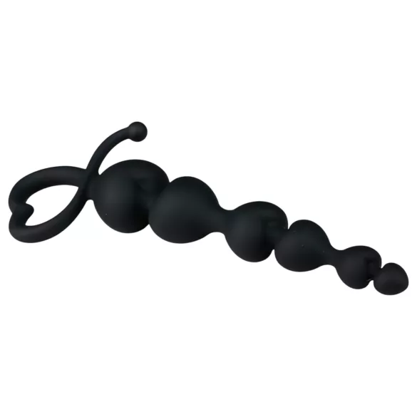 EasyToys - dildo anale perlato - silicone nero