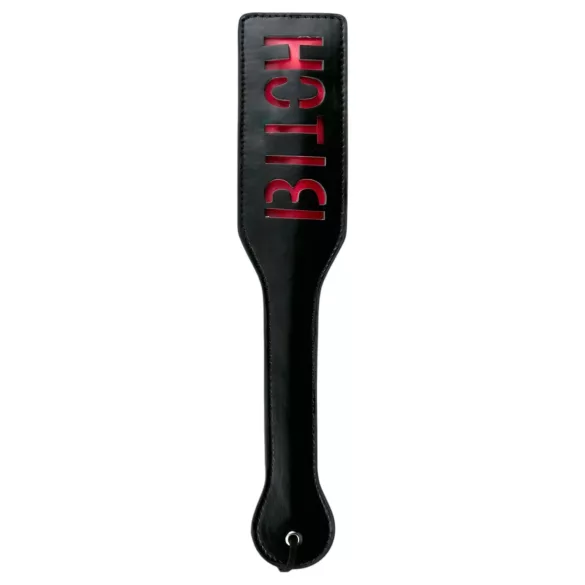Easytoys Bitch - frustino in similpelle - nero