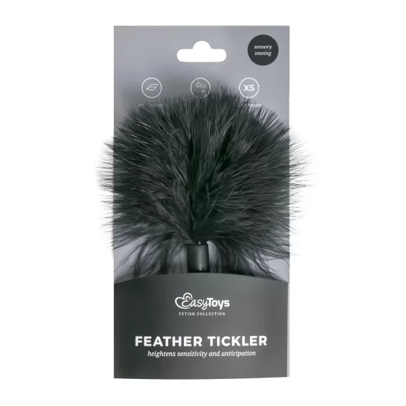 Easytoys - piumino stimolante piccolo - nero