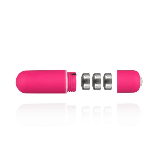 Vibratore da Viaggio Super Piccolo e Impermeabile con 10 Modalità - Easytoys Mini Stick (Rosa)