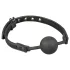 EasyToys - bavaglio con pallina in silicone (nero)
