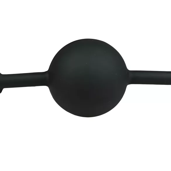 EasyToys - bavaglio con pallina in silicone (nero)