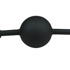 Morso per bocca con pallina in silicone Easytoys (nero)