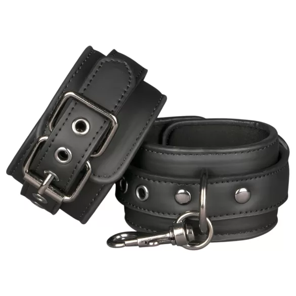 Easytoys - manette in similpelle - nero