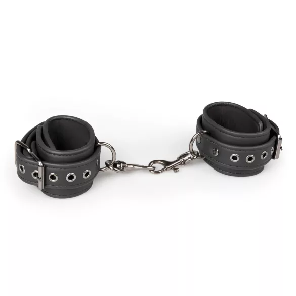 Easytoys - manette in similpelle - nero