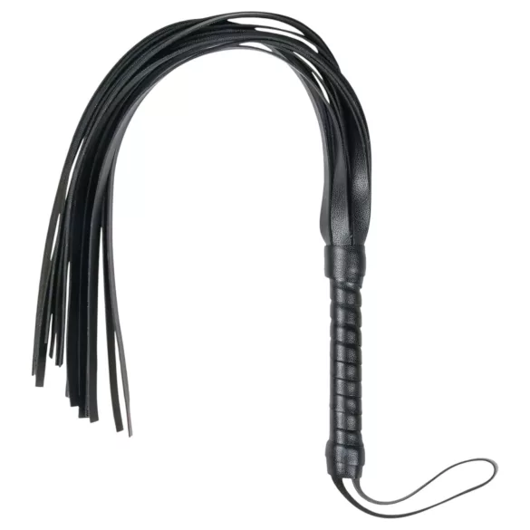 Easytoys - frustino flogger - morbida similpelle nera