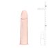 Flesh - guaina allungante pene - 18 cm - colore naturale