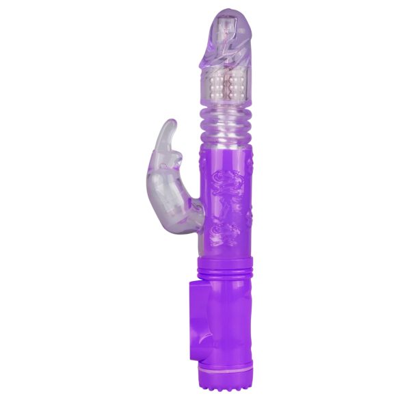 Easytoys Bunny - vibratore rotante e penetrante - silicone viola