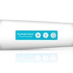   BacchettaMagica - vibratore massaggiante potente (bianco e blu)