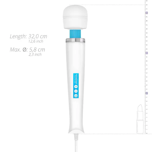 MyMagicWand - vibratore massaggiante potente - bianco blu