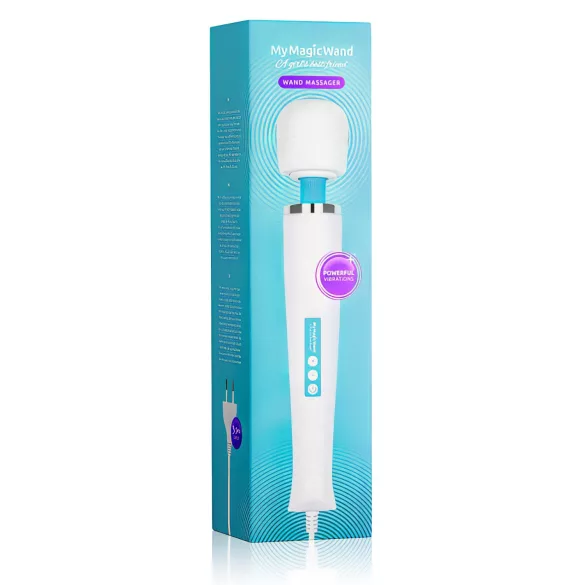 MyMagicWand - vibratore massaggiante potente - bianco blu