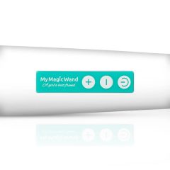   MyMagicWand - Potente Vibratore Massaggiante (Bianco-Turchese)