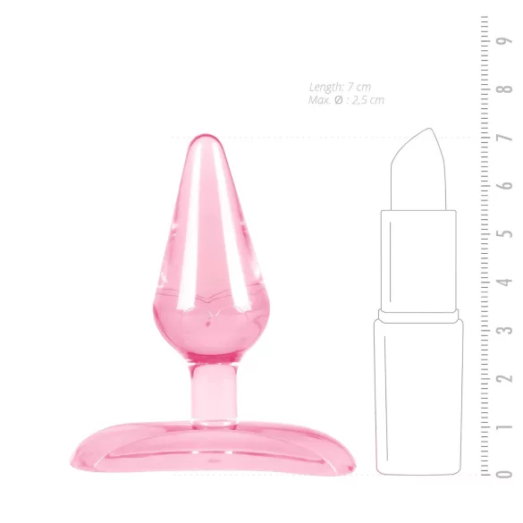 Easytoys The Assifier - mini plug anale (rosa)