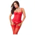 Amorable - set corsetto 3 pezzi - rosso