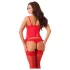 Amorable - set corsetto 3 pezzi - rosso
