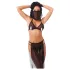 Amorable - costume da danza del ventre nero (S-L)