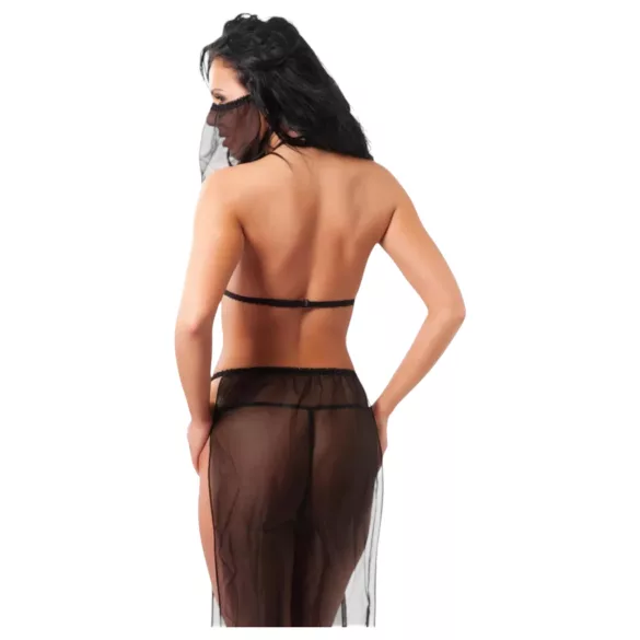 Amorable - costume da danza del ventre nero (S-L)