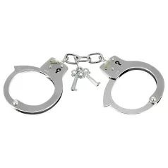 Rimba Metal Police - manette in metallo - colore argento