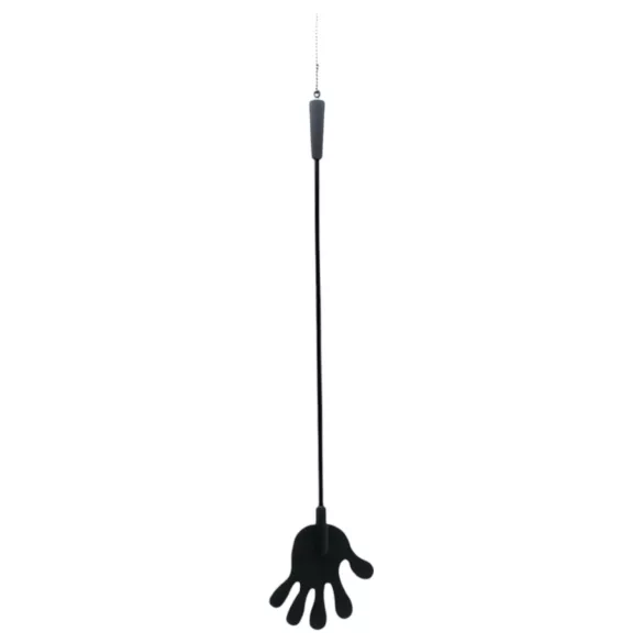 Rimba - frustino silicone mano - 40cm nero