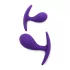 Rimba Copenhagen - set plug anale - silicone viola - 2 pezzi