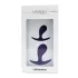 Rimba Copenhagen - set plug anale - silicone viola - 2 pezzi