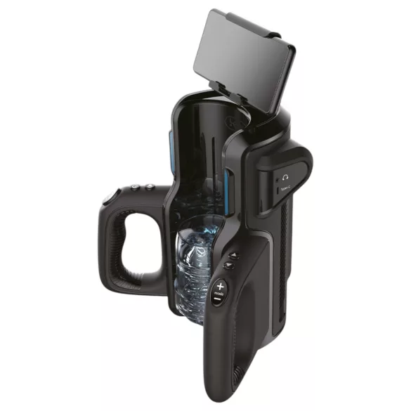 LETEN SM 500 - masturbatore automatico su e giù - supporto telefono - nero