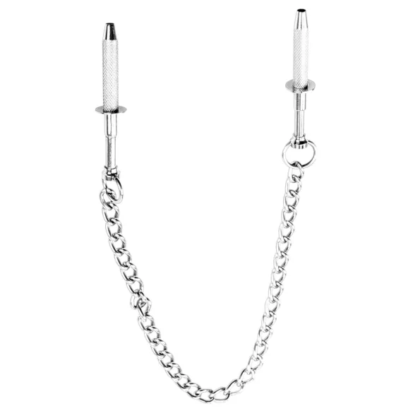 Kiotos - pinze per capezzoli in acciaio inox (argento)