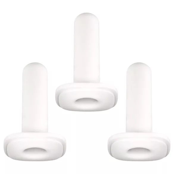 Kiiroo Onyx Tight Fit - manicotto masturbatore - set 3 pezzi - bianco