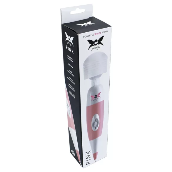 Pixey - massaggiatore vibrante con filo (rosa)