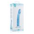 Gildo Glass No. 5 - Dildo a Spirale in Vetro (Trasparente-Blu)