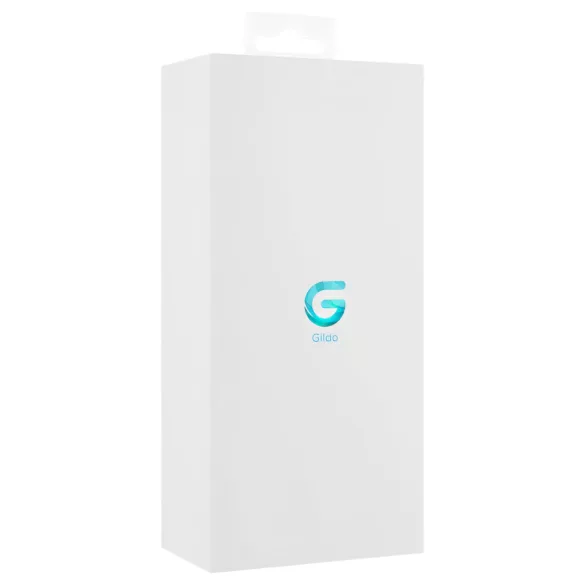 Gildo Glass No. 5 - dildo anale a spirale in vetro - trasparente blu