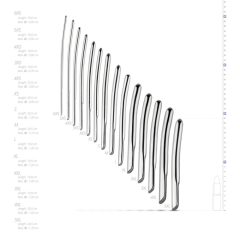   Set di dilatatori uretrali in acciaio curvi completi SINNER 174 (14 pezzi)