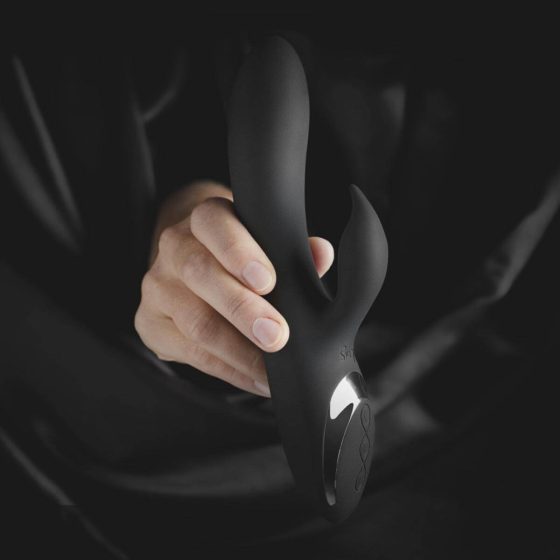 Vibratore ricaricabile Sway No.2 con braccio per stimolazione clitoridea (nero)