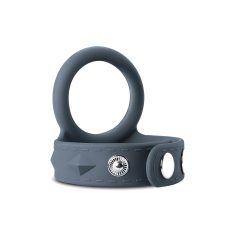 Boners Strap L - anello pene e scroto tutto in uno (grigio)