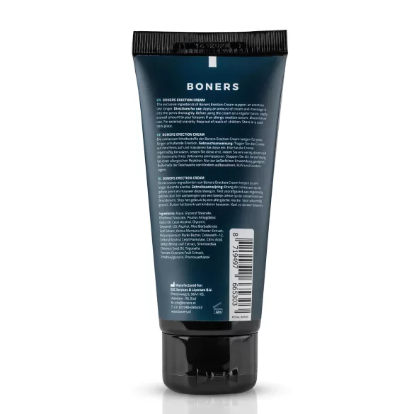 Boners - crema stimolante per erezione uomo - 100ml